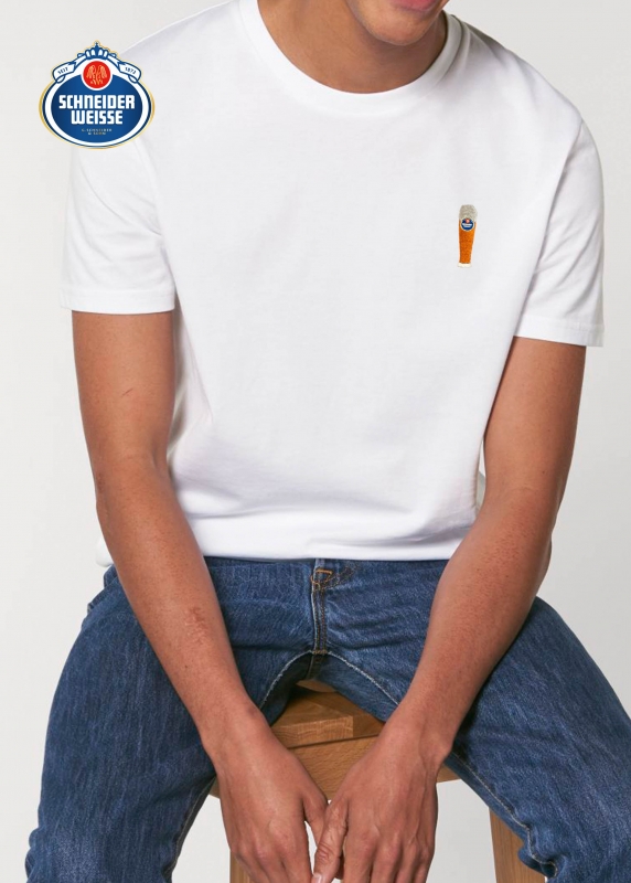 T-Shirt "150 Jahre Schneider Weisse" - altweiß